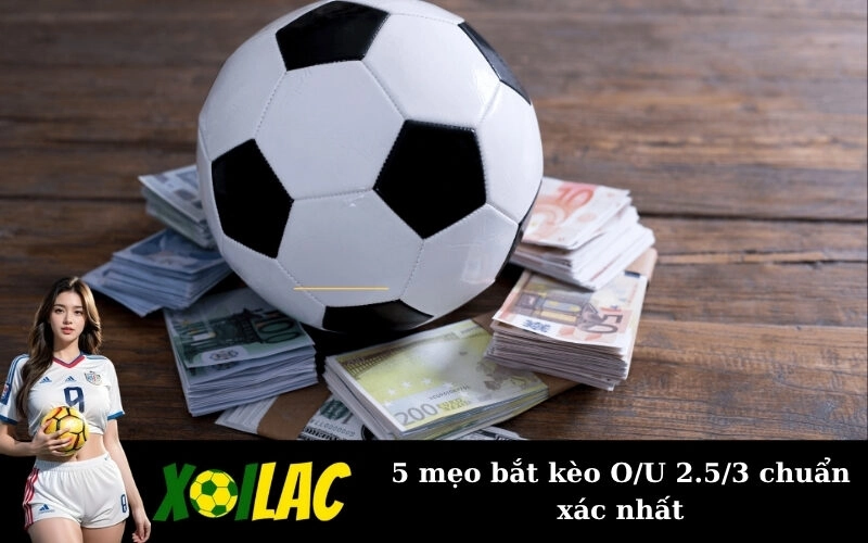 5 mẹo bắt kèo O/U 2.5/3 chuẩn xác nhất